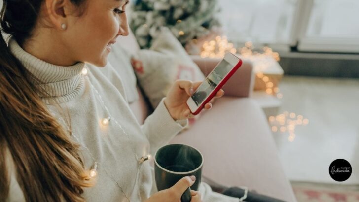 Amazon Prime hacks, woman shopping on her phone.