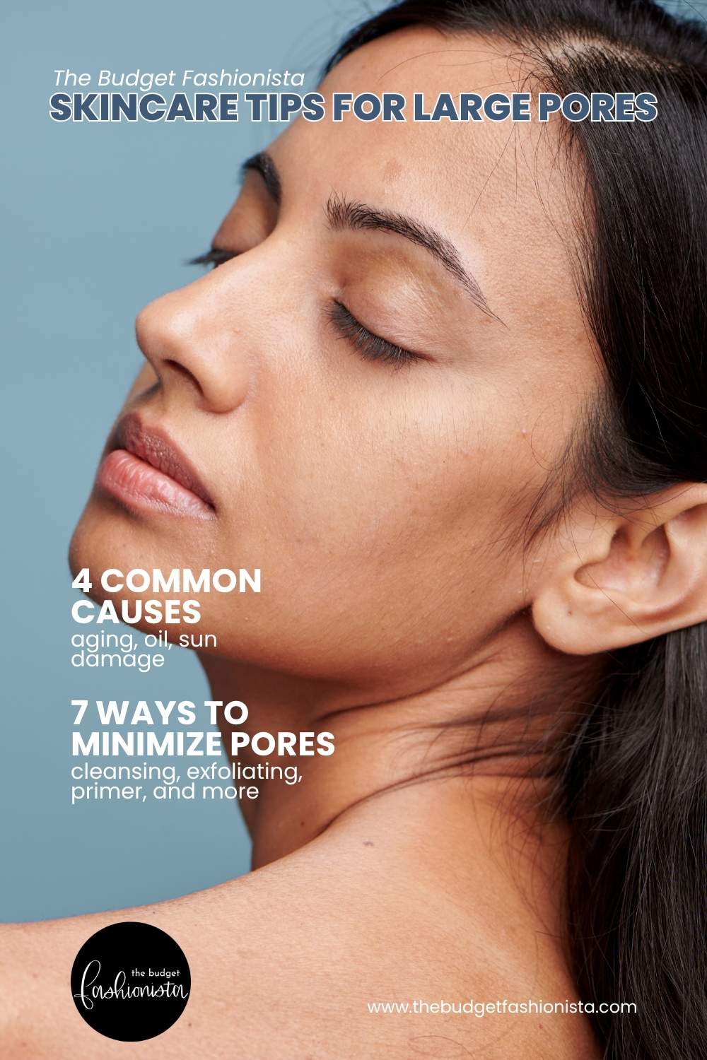 Large pores: 4 causes and how to fix your skin 1 Woman with smooth skin and pores