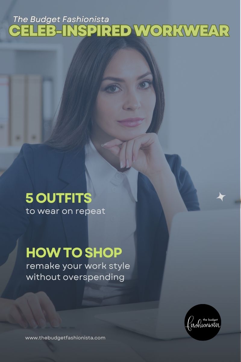 Celebrity-inspired workwear