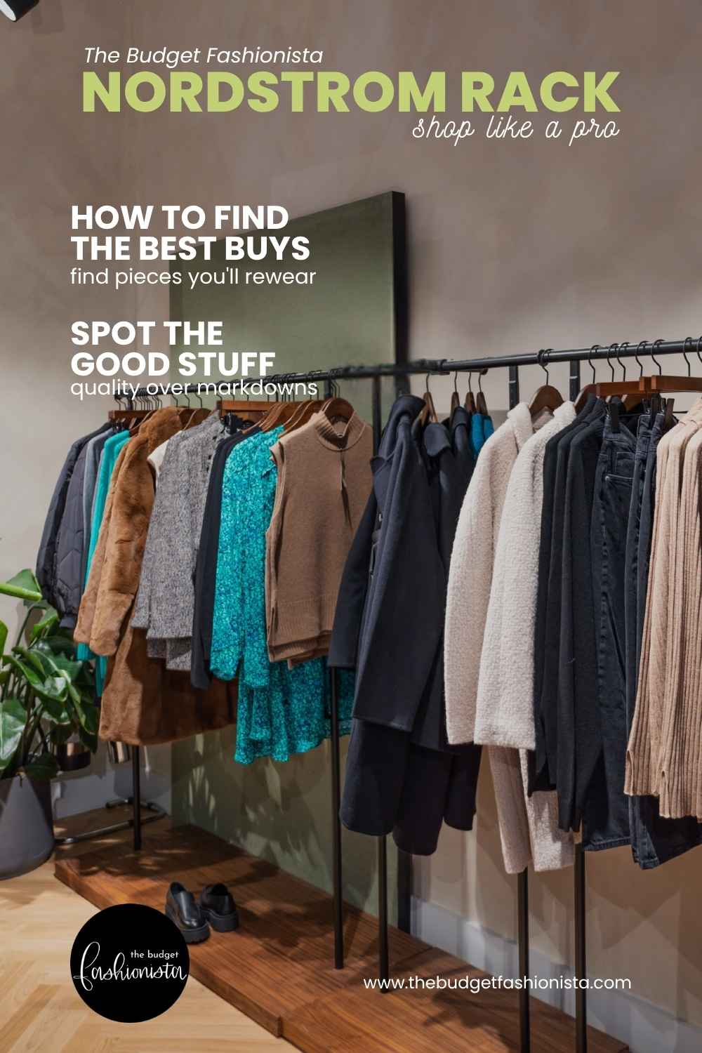 How to shop Nordstrom Rack like a pro 1 Nordstrom Rack clothing display inside store
