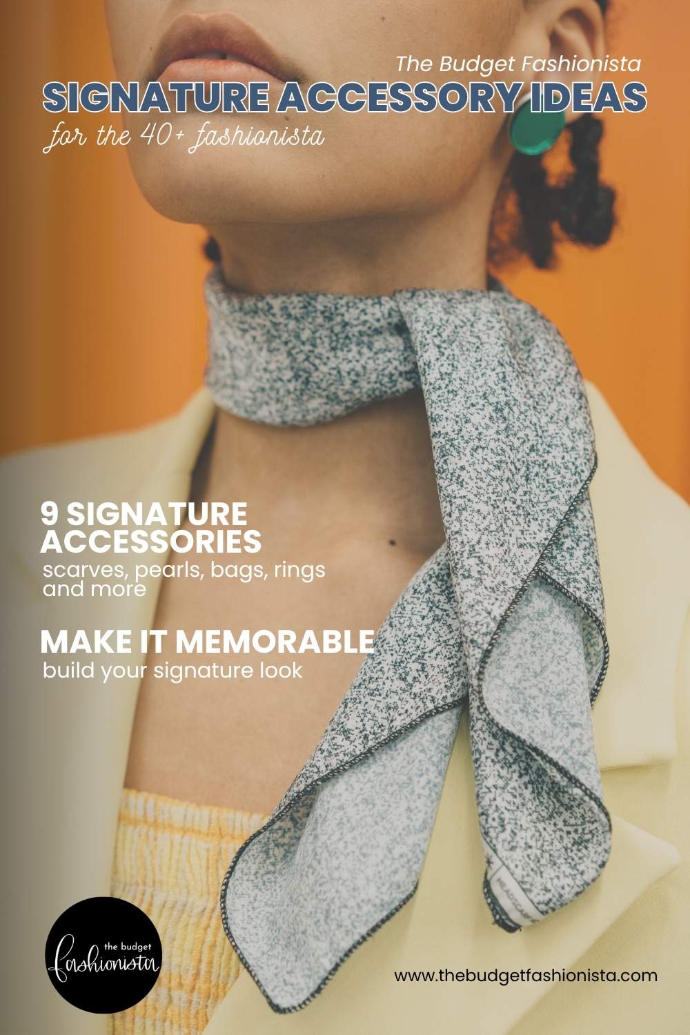 Signature accessory ideas for women over 40