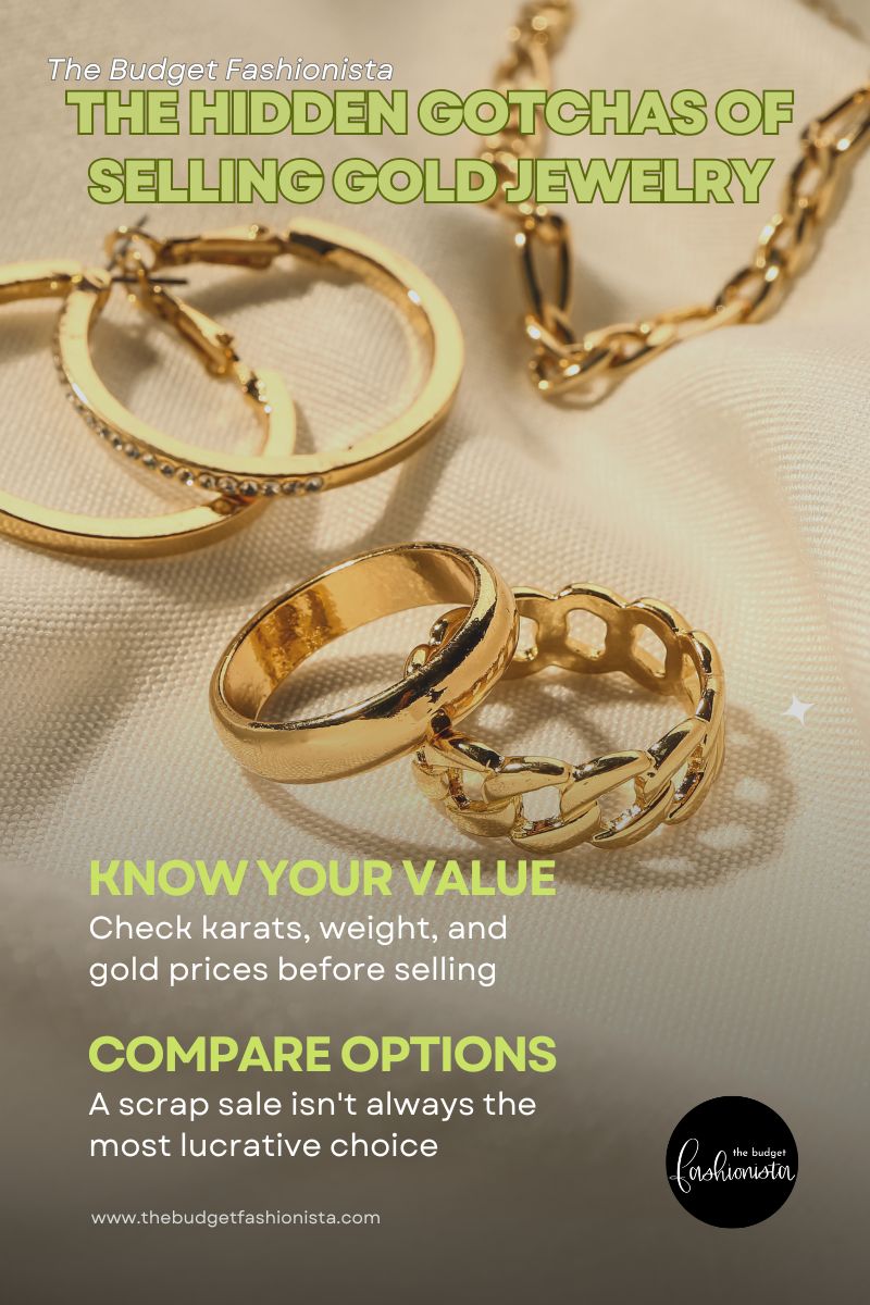 The hidden gotchas of selling gold jewelry